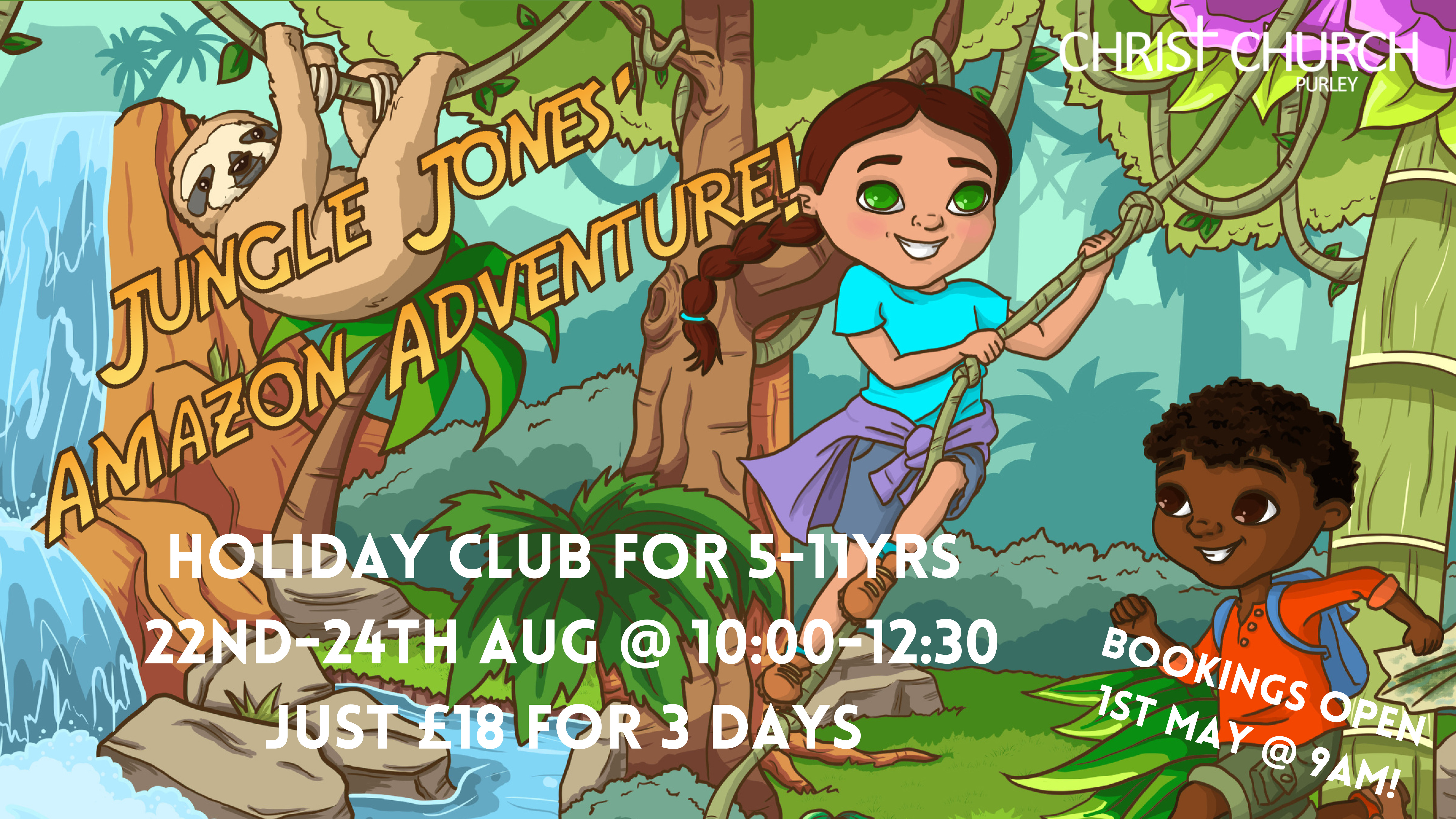 Holiday club 5-11s 22nd-24th A