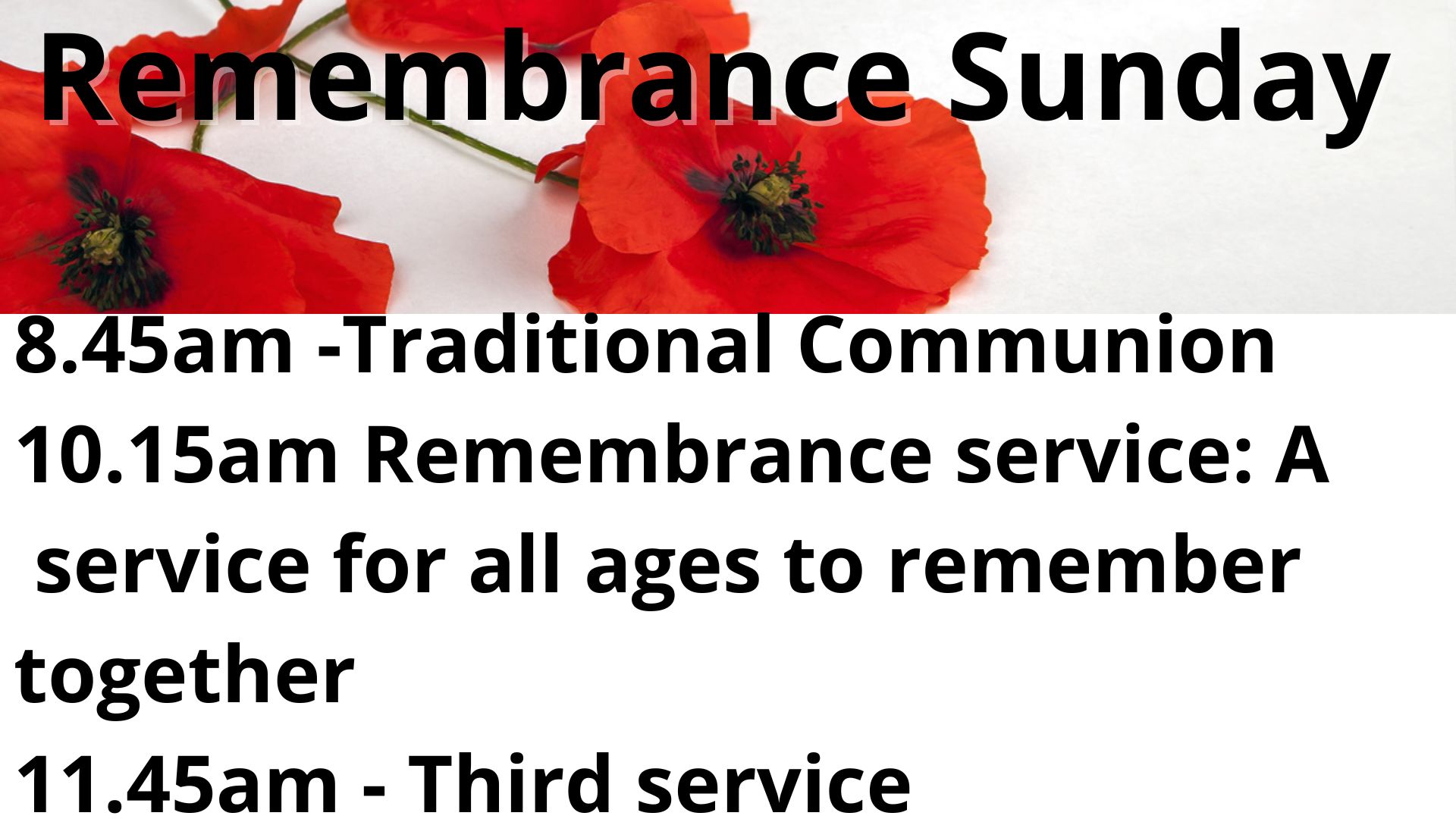 Remembrance Sunday Service (6)