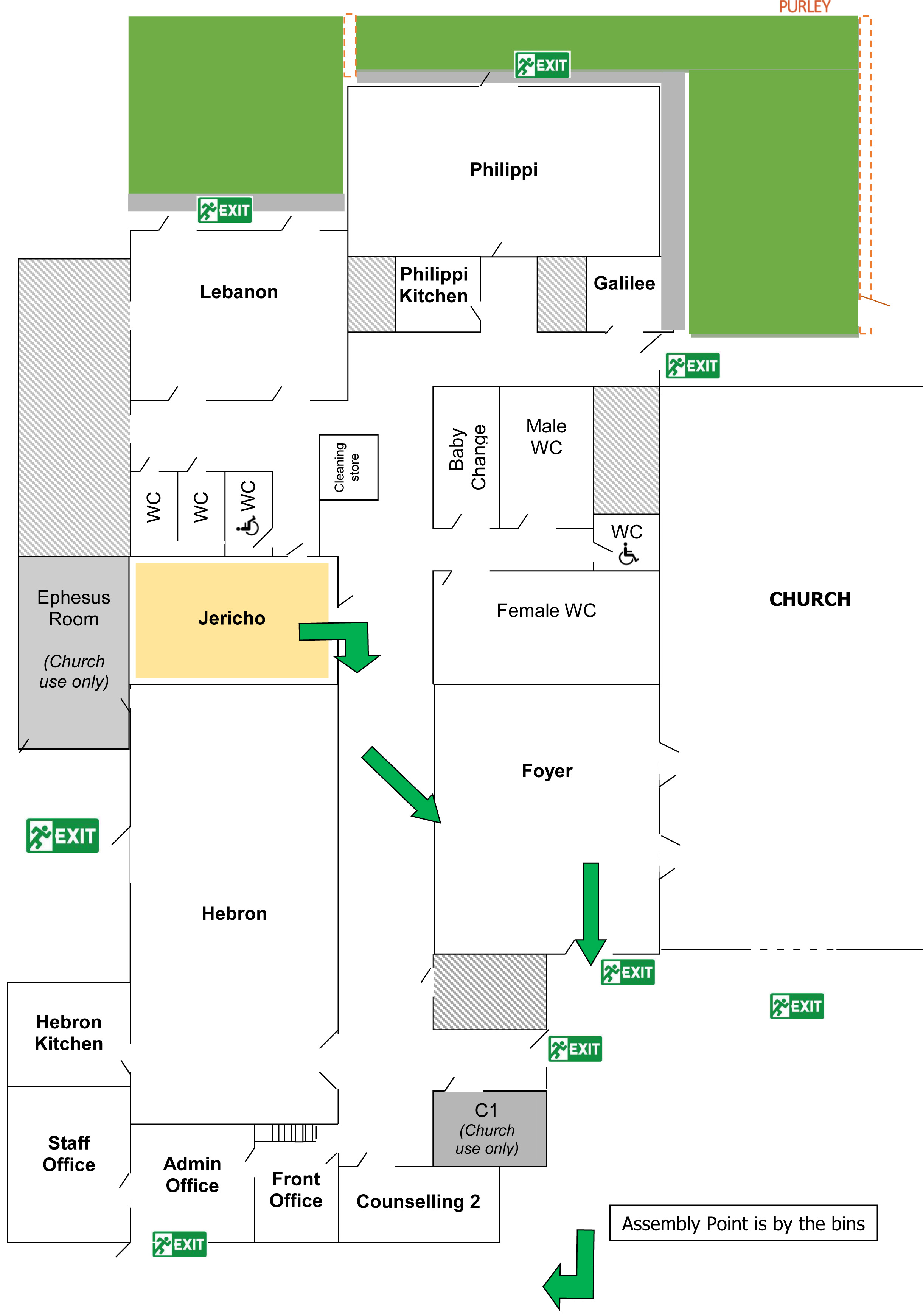 Jericho fire exits(1)