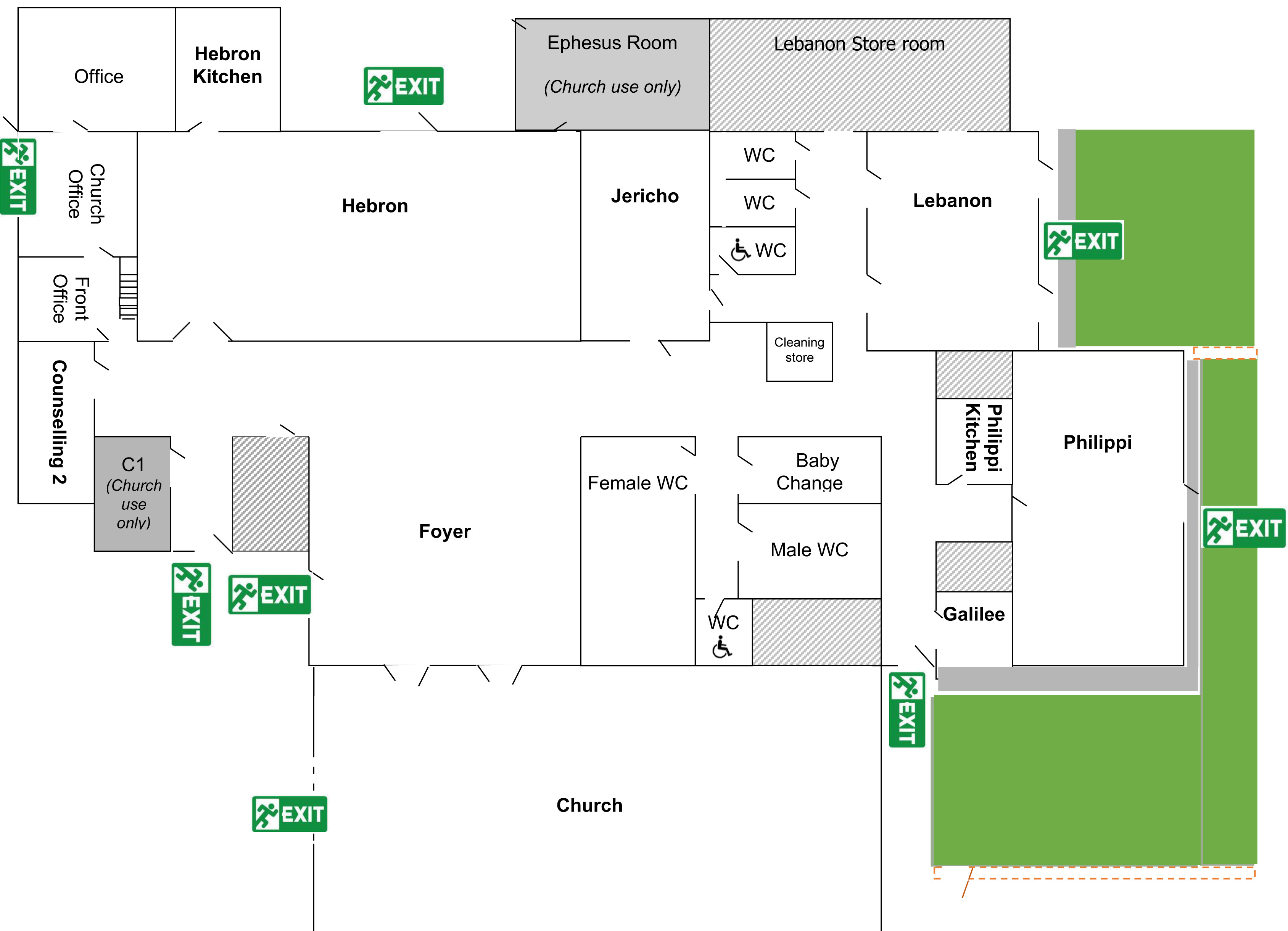 CCP with fire exits 3