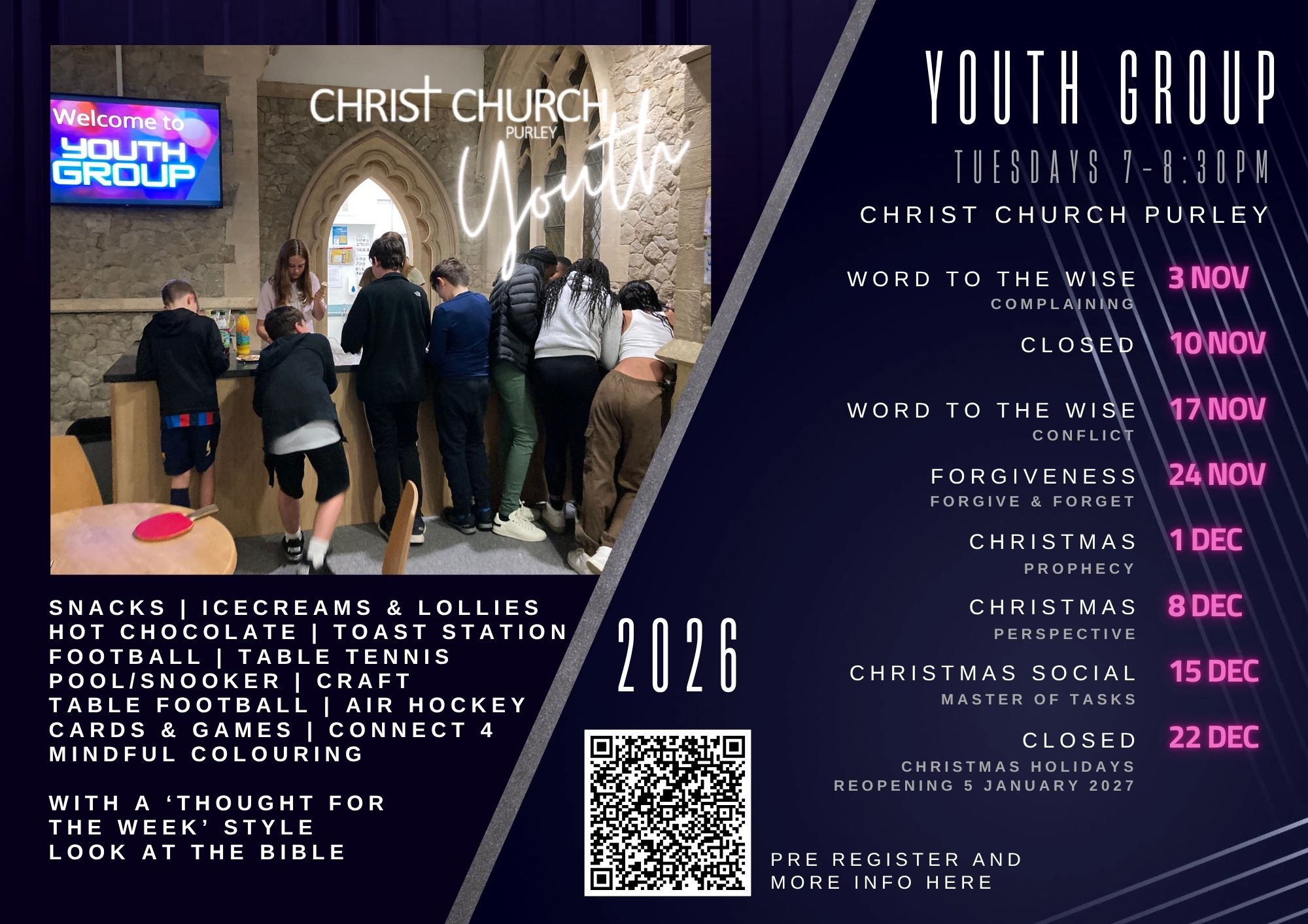 Youth Programme Oct-Dec 2026